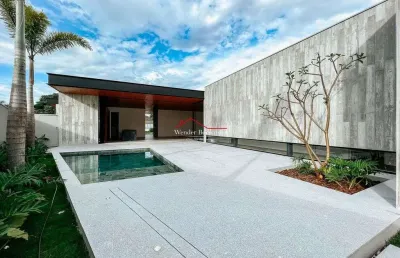 Sobrado de luxo, 4 suítes - condomínio villa dos ipês! exclusividade e conforto!