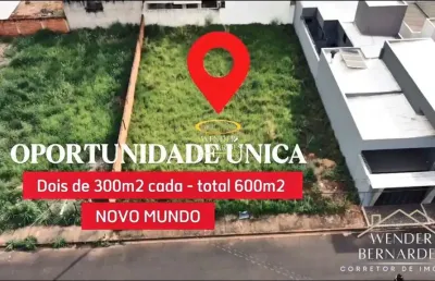 Seu próximo grande projeto começa aqui: dois lotes no novo mundo, uberlândia