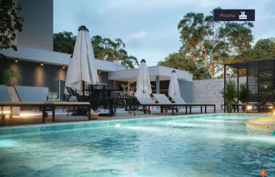 Apartamentos no santa mônica, 110,87m², 3 quartos, 1 suíte, varanda gourmet.