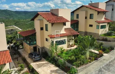 Casa com vista para venda em gravatá/pe - 3 suítes!