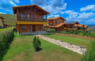Espetacular! casa com 3 suítes mobiliada em gravatá-pe