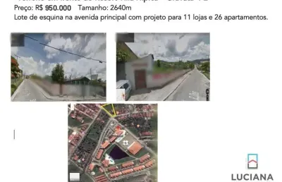 Terreno à venda na Avenida Cícero Batista de Oliveira, 9013616316, Alpes Suiços, Gravatá