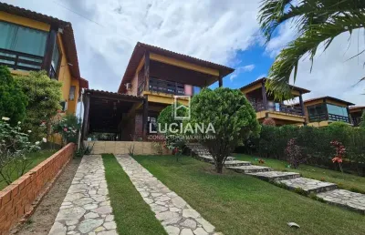 4 suítes! casa em condomínio fechado com excelente estrutura - gravatá/pe