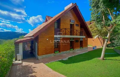 Lindo pub! casa com 5 suítes em condomínio de alto padrão em gravatá/pe