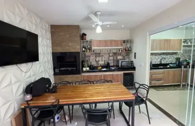 Casa 3/4 ampliada condomínio esmeralda em várzea grande