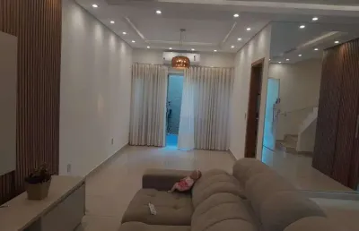 Sobrado 3/4 condomonio jardim mariana 144m² em cuiabá
