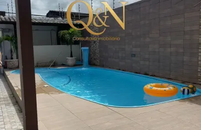 Casa com  4 quartos,  1 suíte com closet, piscina no tabuleiro do martins