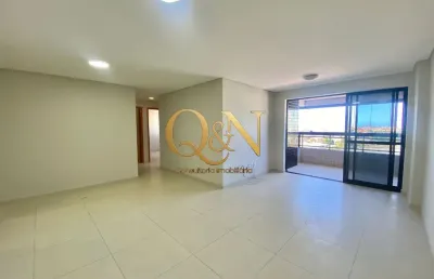 Apartamento 3/4 nascente 107m²  com varanda no coração do farol