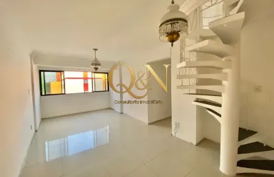 Cobertura duplex na jatiúca, em excelente localização, a 600 metros da praia!