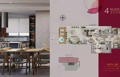 Lançamento | apartamento com área privativa | 4 quartos | venda | santo antônio