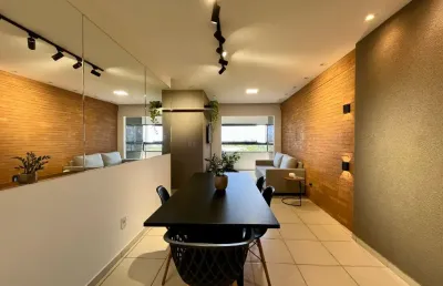 Dellavia park club apartamento 3/4 à venda por r$ 550.000,00