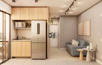 Apartamento com 2 dormitórios à venda, 44 m² por r$ 210.000 - poço rico - juiz de fora/mg
