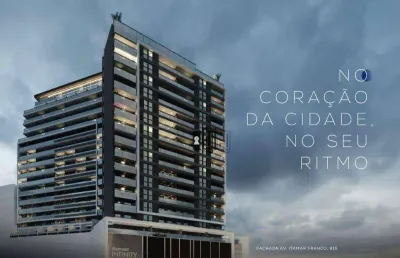 Apartamento com 2 dormitórios à venda, 23 m² por r$ 349.900,00 - centro - juiz de fora/mg