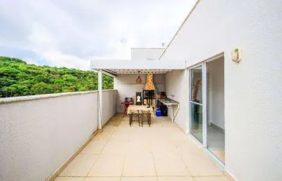 Cobertura com 2 dormitórios à venda, 124 m² por r$ 300.000,00 - são pedro - juiz de fora/mg