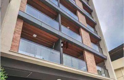 Apartamento com 1 dormitório à venda, 33 m² por r$ 250.000,00 - centro - juiz de fora/mg