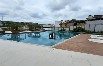 Apartamento à venda, 75 m² por r$ 489.000,00 - teixeiras - juiz de fora/mg