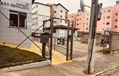 Apartamento com 2 dormitórios à venda, 45 m² por r$ 90.000 - são geraldo - juiz de fora/mg