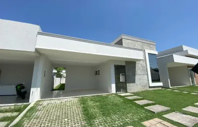 Linda casa no cond. ecos paradise de 313m² com 3 suítes, 5 banheiros, 2 vagas , churrasqueira no bairro da guanabara.