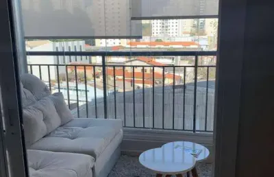 Apartamento a venda no tatuapé com 2 quartos(1suíte) 1 vaga livre e coberta