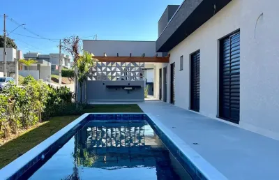 Casa térrea nova para locação – condomínio portal da serra bragança paulista-sp