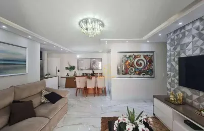 Apartamento com 3 dormitórios à venda, 86 m² por r$ 920.000,00 - jardim flor da montanha - guarulhos/sp
