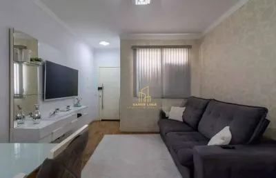 Apartamento com 2 quartos à venda, 54 m² por r$ 330.000 - vila das bandeiras - guarulhos/sp