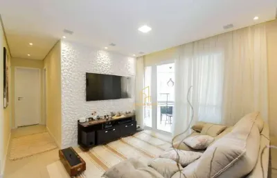 Apartamento com 3 dormitórios à venda, 83 m² por r$ 830.000,00 - jardim flor da montanha - guarulhos/sp
