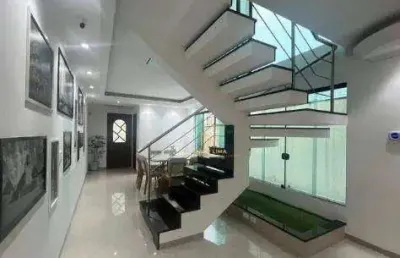Sobrado com 3 dormitórios à venda, 233 m² por r$ 2.500.000 - anália franco - são paulo/sp