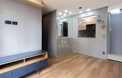 Apartamento com 2 dormitórios à venda, 45 m² por r$ 280.000,00 - ponte grande - guarulhos/sp
