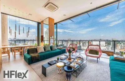Cobertura com 4 dormitórios à venda, 408 m² por r$ 21.000.000,00 - jardim paulista - são paulo/sp