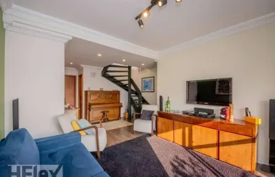 Cobertura com 3 dormitórios à venda, 170 m² por r$ 1.600.000,00 - lapa - são paulo/sp