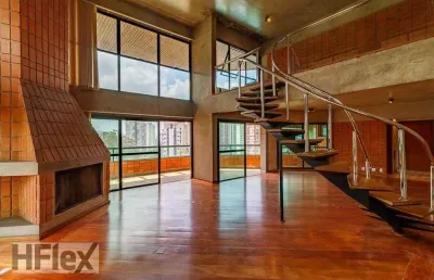 Apartamento duplex com 3 dormitórios à venda, 293 m² por r$ 2.550.000,00 - paraíso do morumbi - são paulo/sp