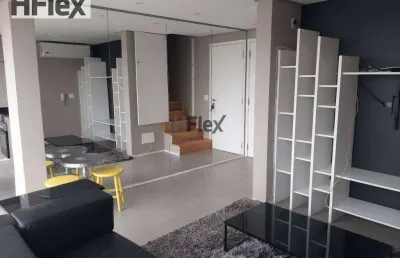 Cobertura com 1 dormitório para alugar, 61 m² por r$ 7.346,70/mês - vila olímpia - são paulo/sp