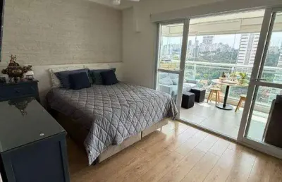 Apartamento com 1 dormitório para alugar, 35 m² por r$ 5.726,00/mês - perdizes - são paulo/sp