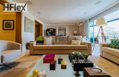 Apartamento com 4 dormitórios à venda, 350 m² por r$ 4.600.000,00 - santo amaro - são paulo/sp