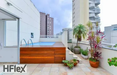 Cobertura com 3 dormitórios à venda, 189 m² por r$ 1.389.000,00 - vila andrade - são paulo/sp