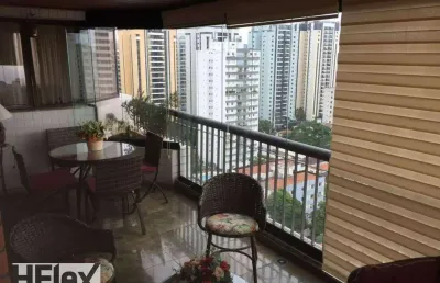 Apartamento com 4 dormitórios à venda, 200 m² por r$ 2.850.000,00 - moema - são paulo/sp