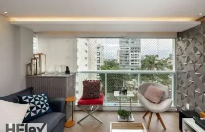 Apartamento com 2 dormitórios à venda, 68 m² por r$ 1.190.000,00 - campo belo - são paulo/sp