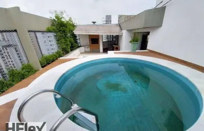 Cobertura com 4 dormitórios, 274 m² - venda por r$ 4.300.000,00 ou aluguel por r$ 18.150,00/mês - moema - são paulo/sp