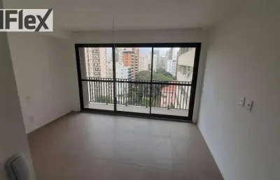 Apartamento com 1 dormitório à venda, 26 m² por r$ 485.000,00 - moema - são paulo/sp