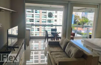 Apartamento com 1 dormitório, 45 m² - venda por r$ 710.000,00 ou aluguel por r$ 5.570,00/mês - vila olímpia - são paulo/sp