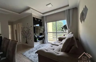 Apartamento mobiliado para alugar - jardim das nações - taubaté/sp