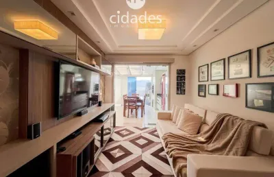 Apartamento cobertura à venda 3 dormitórios (1 suíte) com 2 vagas de garagem bem localizada no bairro itacorubi, florianópolis