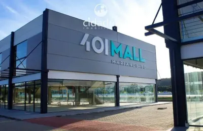 Locação de área comercial com mezanino bem localizada na sc 401 santo antônio de lisboa, 401 mall
