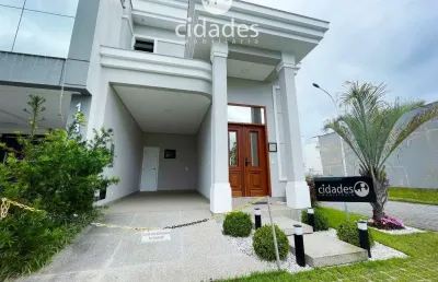 Casa com 3 dormitórios e suite em condomínio fechado em biguaçu/sc