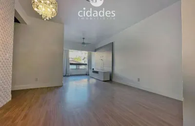 Aluguel de apartamento semimobiliado no abraão de 3 quartos (suíte) com garagem