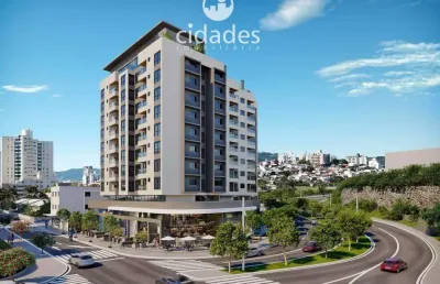 Lançamento no estreito, apartamentos na planta de 1 e 2 dormitórios próximo a ponte hercílio luz junto ao centro