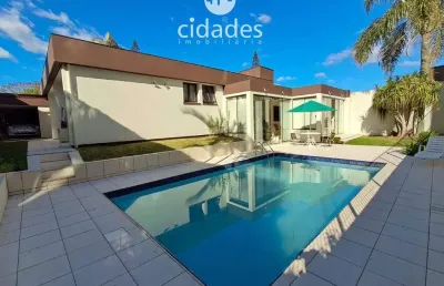 Casa alto padrão à venda no bairro itaguaçu – florianópolis - 240m²/420m²