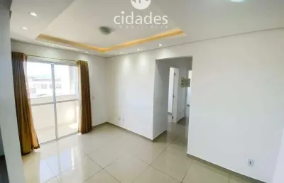 Aluguel apartamento no bela vista palhoça, 2 quartos com garagem, condomínio com área de lazer