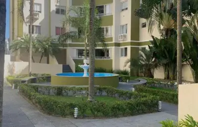 Apartamento semimobiliado para venda de 2 dormitórios com garagem em são josé, bairro serraria
